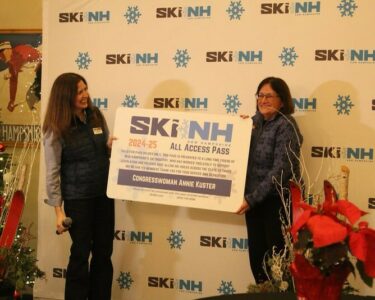 Ski NH's Jessyca Keeler Honors US Congresswoman Annie Custer